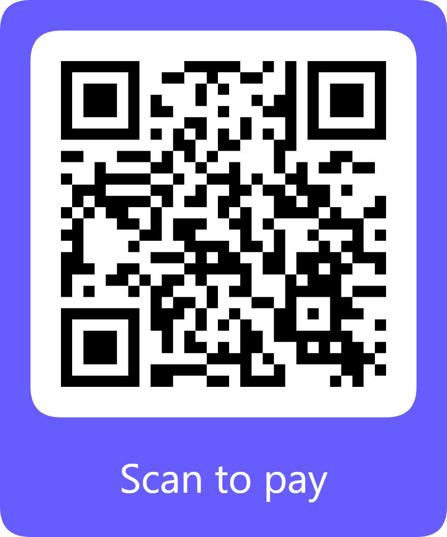 Stripe QR code for ACLS deposit